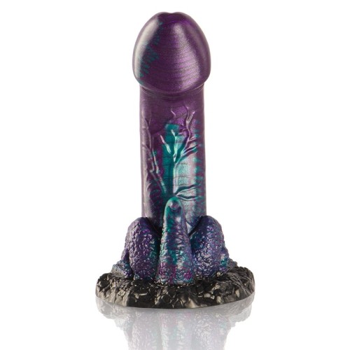 Basilisk Scaly Double Dildo Small