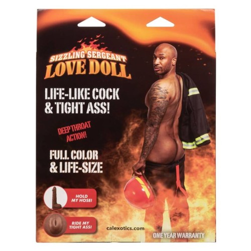 Sizzling Sergeant Love Doll - Realistic Male Pleasure