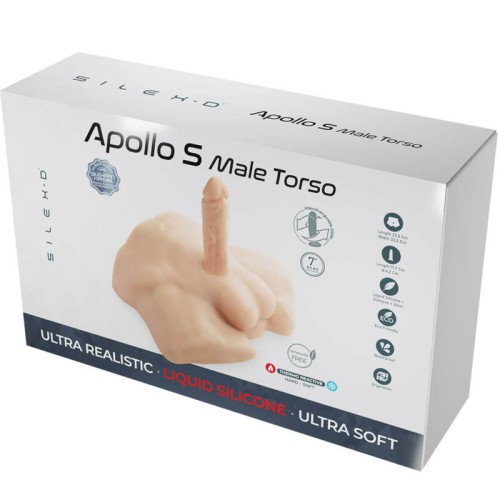 Apollo S Torso Masculino Realista para Exploración Sensual