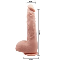 Baile Dildo Realístico Jason Natural 24 Cm - Placer Último