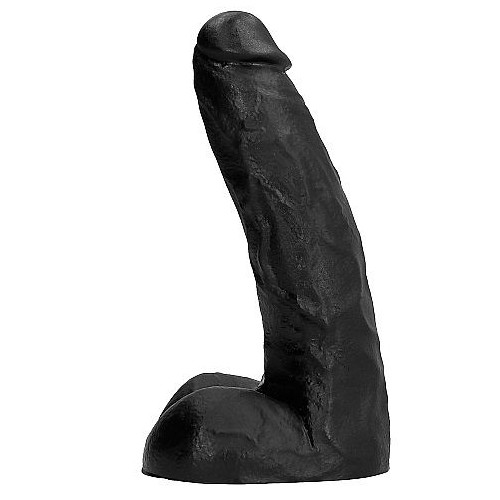 All Black Dildo 22 cm - Realistic Pleasure