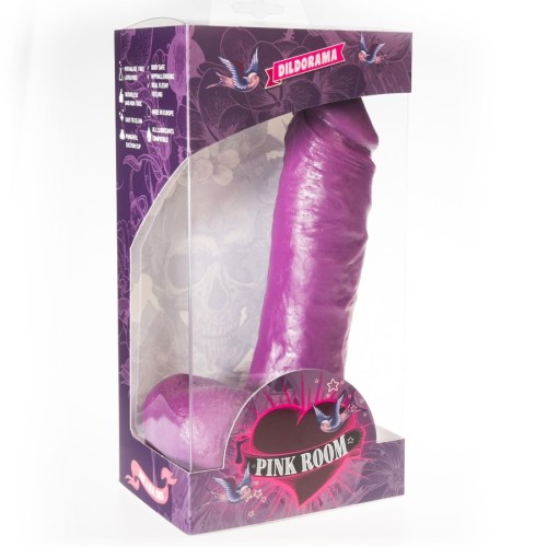 Anton Realistic Dildo Lilac 21.5 cm