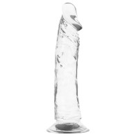 Clear Dildo Transparente 21 Cm -o- 4 Cm