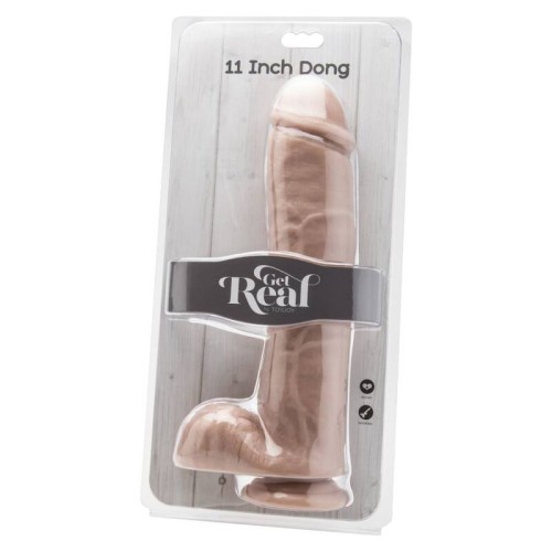 Realistic PVC Dildo with Testicles 28 cm | Intimate Pleasure