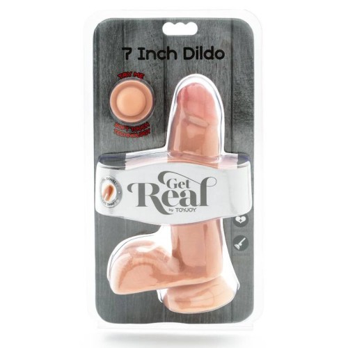 Dildo Dual Density 12 Cm Con Testículos - Placer Realista