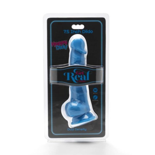 Dildo Realista Happy Dicks Con Testículos para Placer