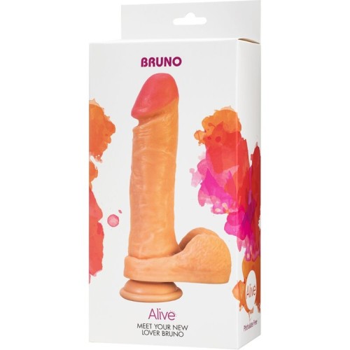 Pene Realista Bruno 22 Cm para Placer Increíble