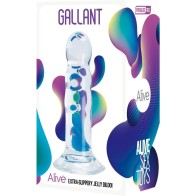 Gallant Pene Realistico Transparente 14 Cm