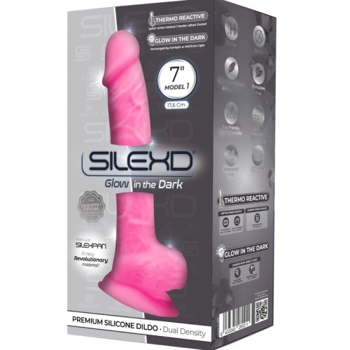 Model 1 Realistic Dildo - Premium Silicone Silexpan 17.5