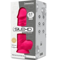 Modelo 1 Pene Realístico Silicona Premium Silexpan Fucsia 21.5 Cm