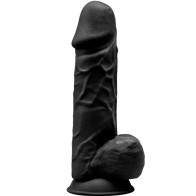 Model 1 Realistic Premium Silicone Silexpan Black 21.5cm