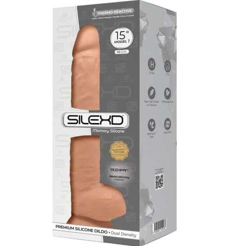 Model 1 Realistic Silicone Penis 38 cm for Pleasure