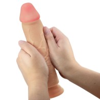 Pretty Love Sliding Skin Realistic Dildo with Suction Cup