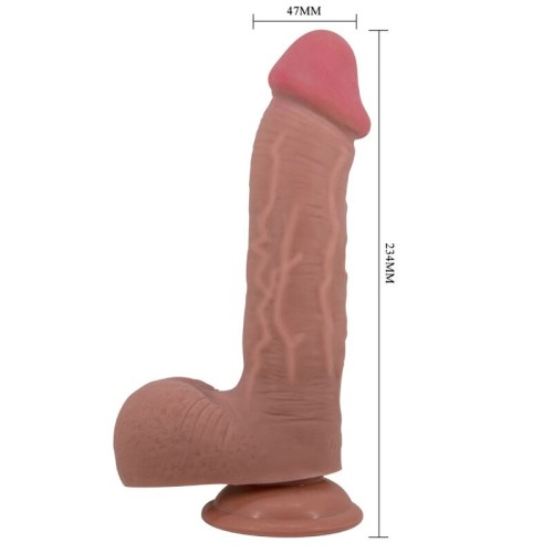 Shop Realistic Sliding Skin Dildo with Suction