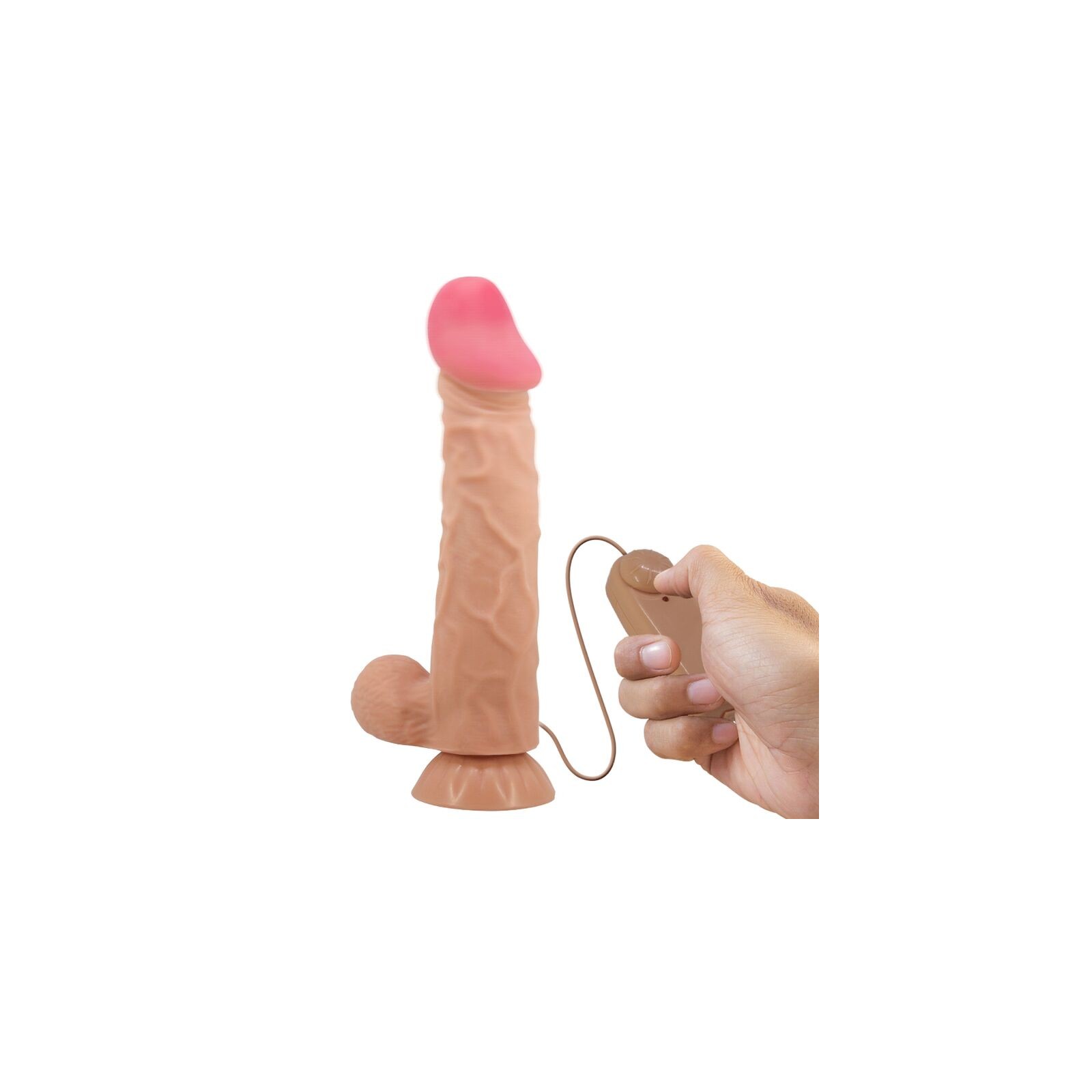 Pretty Love - Sliding Skin Series Dildo Realístico Con Ventosa Piel Desliza