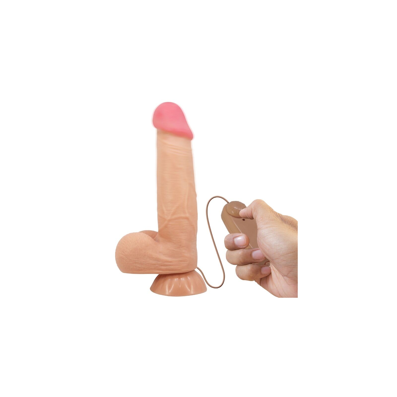 Pretty Love - Sliding Skin Series Realistic Dildo with Suction Cup