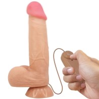 Pretty Love - Sliding Skin Series Realistic Dildo with Suction Cup