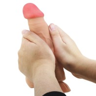 Pretty Love - Sliding Skin Series Realistic Dildo with Suction Cup