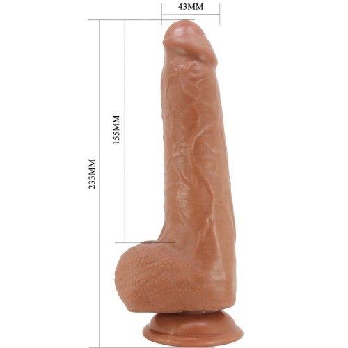 Draco Dildo Realístico 23 Cm Modelo 2 Natural