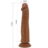 Dildo Realístico Sharife 25 Cm Mulato