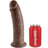 10 Inch Brown Realistic Penis by King Cock