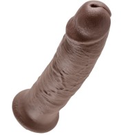 10 Inch Brown Realistic Penis by King Cock