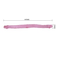 Pink Double Dong 44.5 cm