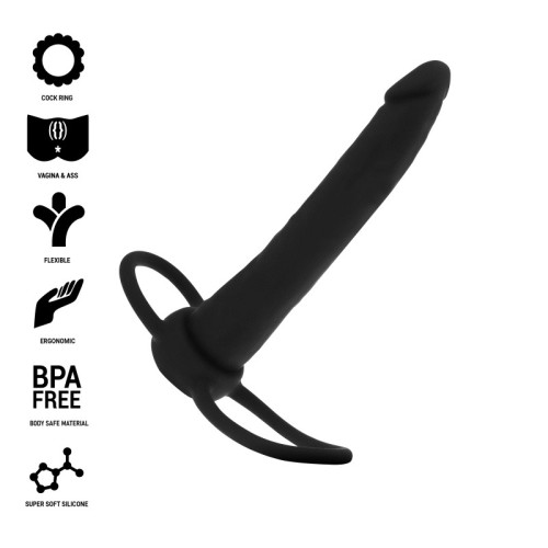 Mythology Dildo COBI-ONYX para Doble Penetración