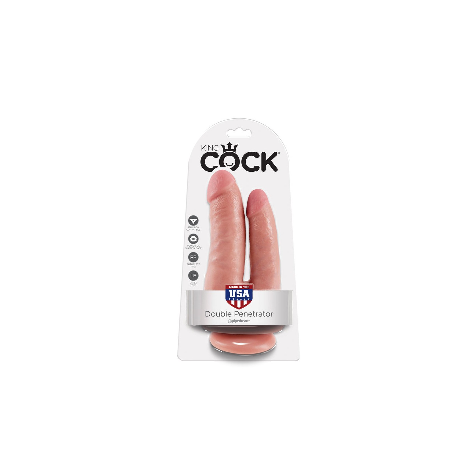 King Cock Double Penetration Dildo