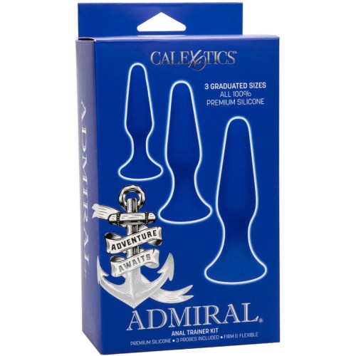 Admiral Kit 3 Plug Anal Azul Comprar Online