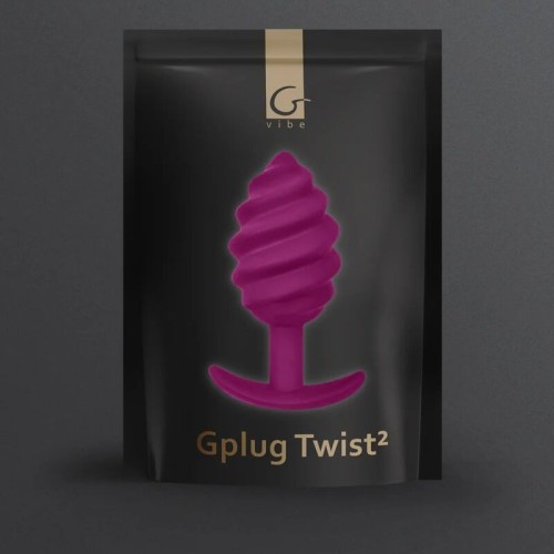 Gplug Twist 2 Plug Anal Morado