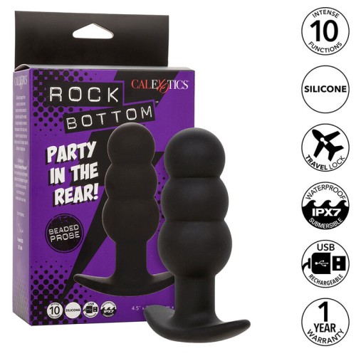 Rock Bottom Anal Plug - 10 Vibrations for Ultimate Pleasure