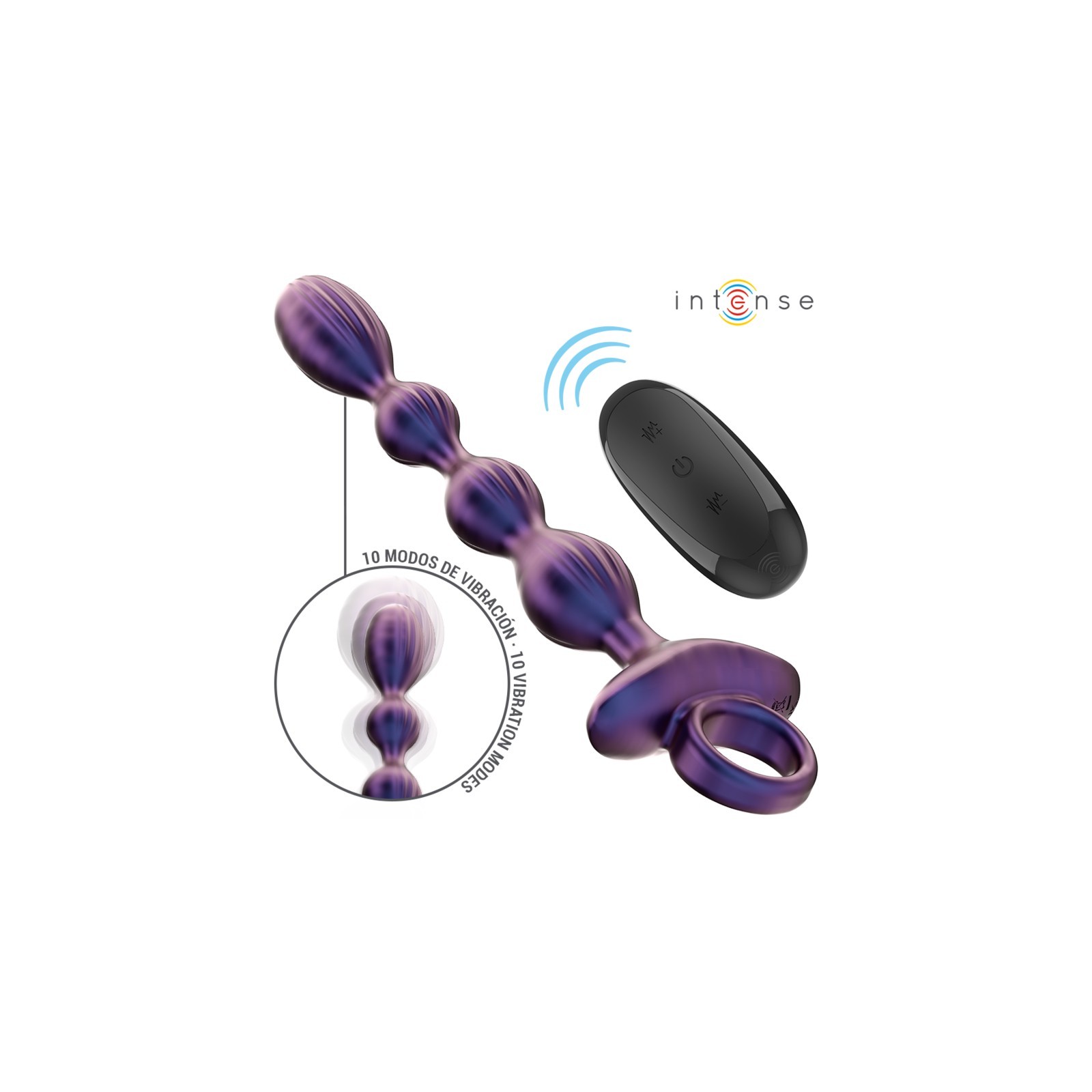 Intense Jackie Anal Vibrator Plug Model 1 Remote Control