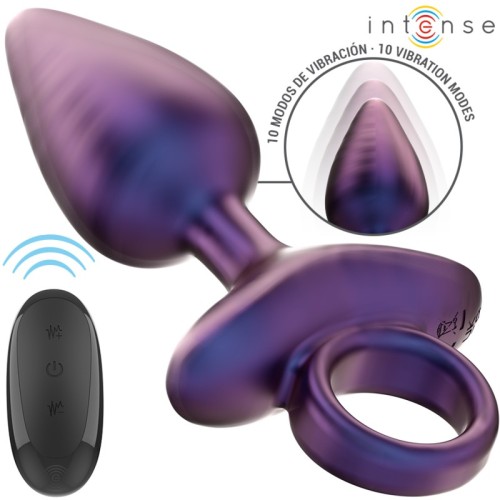 Intense Michael Remote Control Vibrating Anal Plug - Explore Unique Pleasure