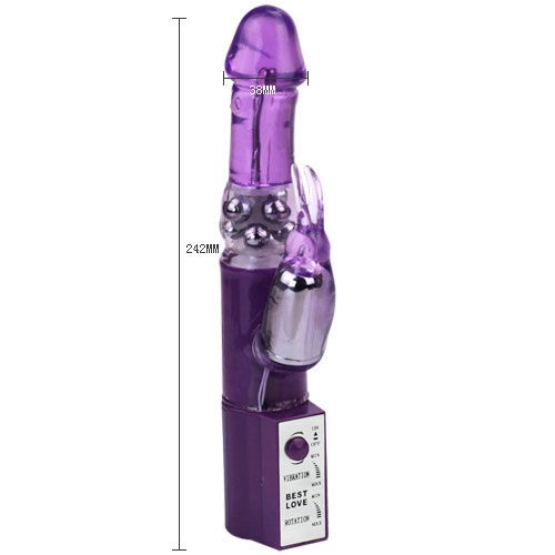 Vibrador Rotador Hot Lady II Rabbit Pearl