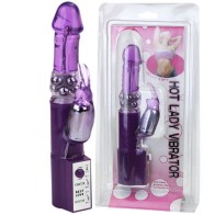 Vibrador Rotador Hot Lady II Rabbit Pearl