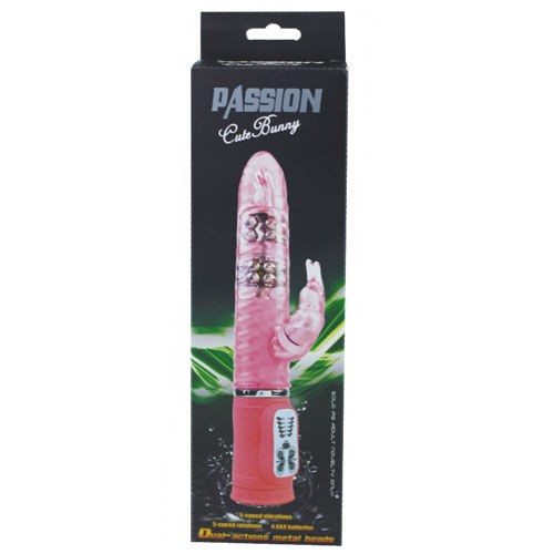 Cute Passion Bunny Rampant Vibrator 10f 27cm