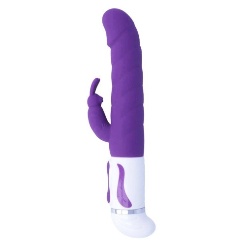 Intense - Bobble Rotating Vibrator Silicone Purple