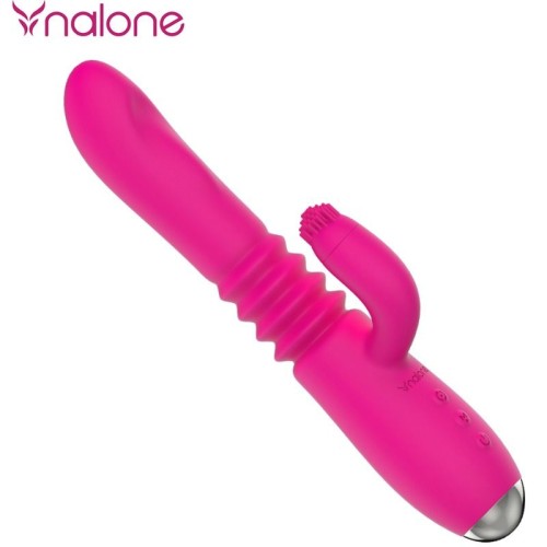 Up&Down Rabbit Vibrator with Rotation for Ultimate Pleasure