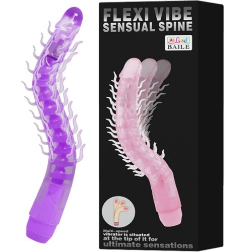 Flexi Vibe Sensual Spine Bendable Vibrating Dildo 23.5 cm Buy Online