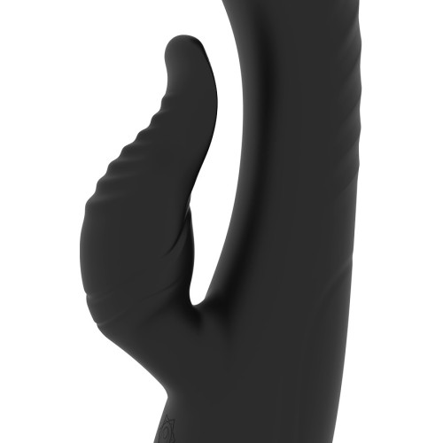 Anusara Dual Rechargeable Vibrator 2.0 Black - High Quality Silicone