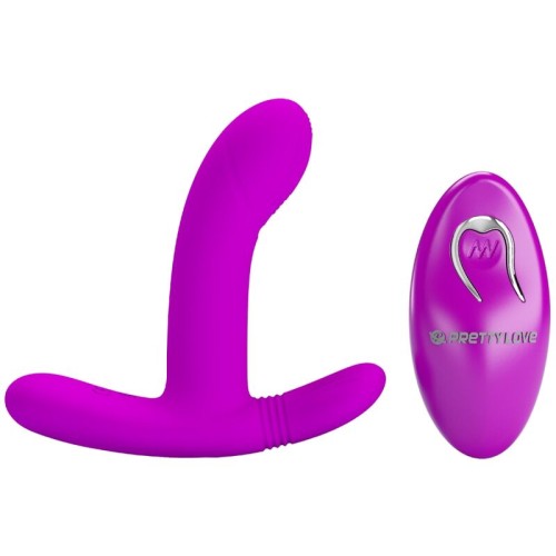 Pretty Love Geri Pink Clitoris Massager with Remote Control