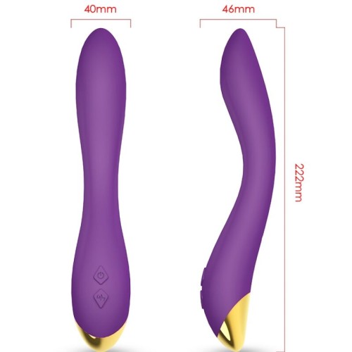 Armony - Flamingo Vibrador Multiposicion Violeta - Alta Calidad