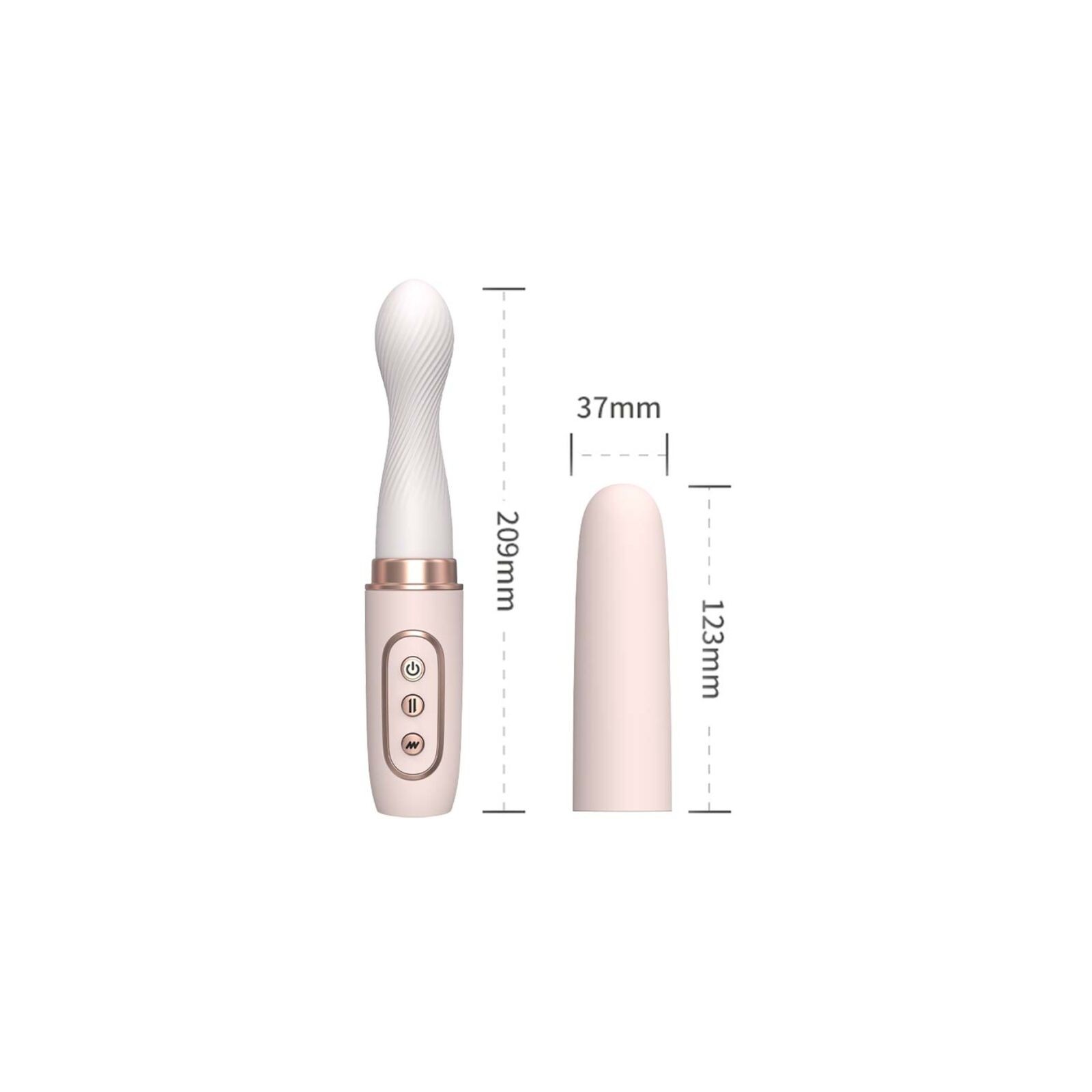 Armony Rotating and Telescoping Vibrator