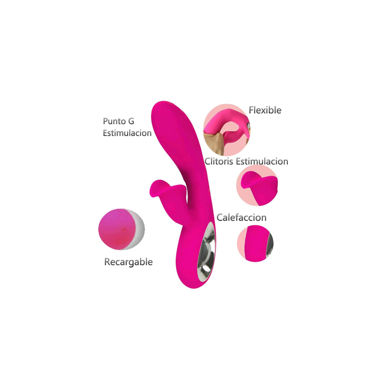 Armony - Daro Vibrador & Estimulador Pull Ring Fucsia