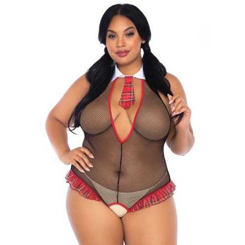 Leg Avenue Plus Size Schoolgirl Teddy