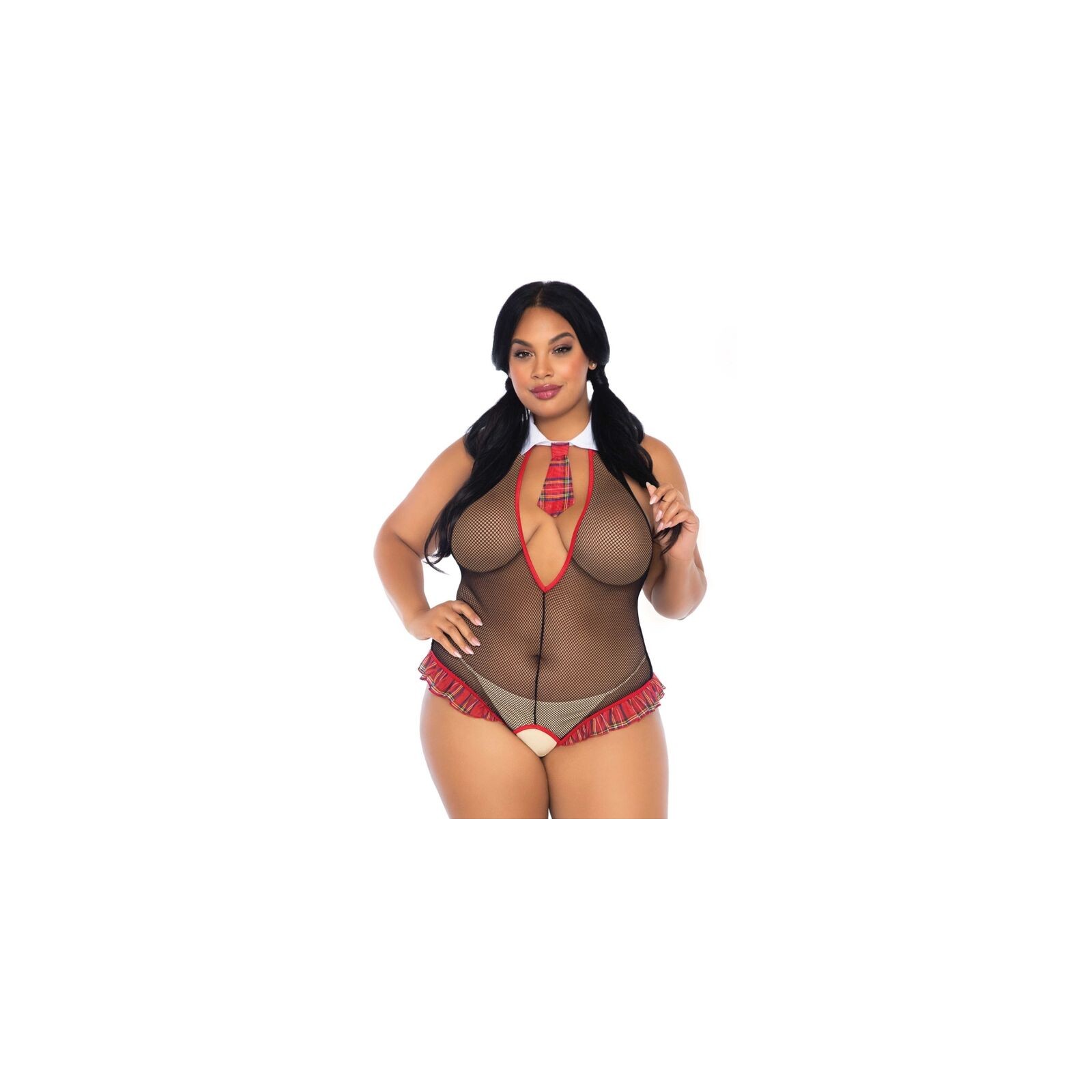 Leg Avenue Plus Size Schoolgirl Teddy