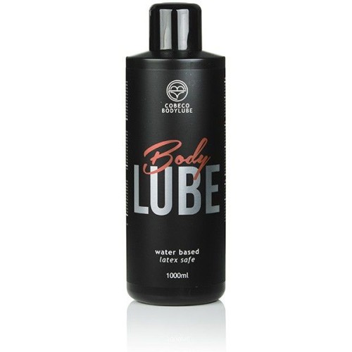 Cobeco Bodylube Lubricante Base Agua Latex Safe 1000 Ml