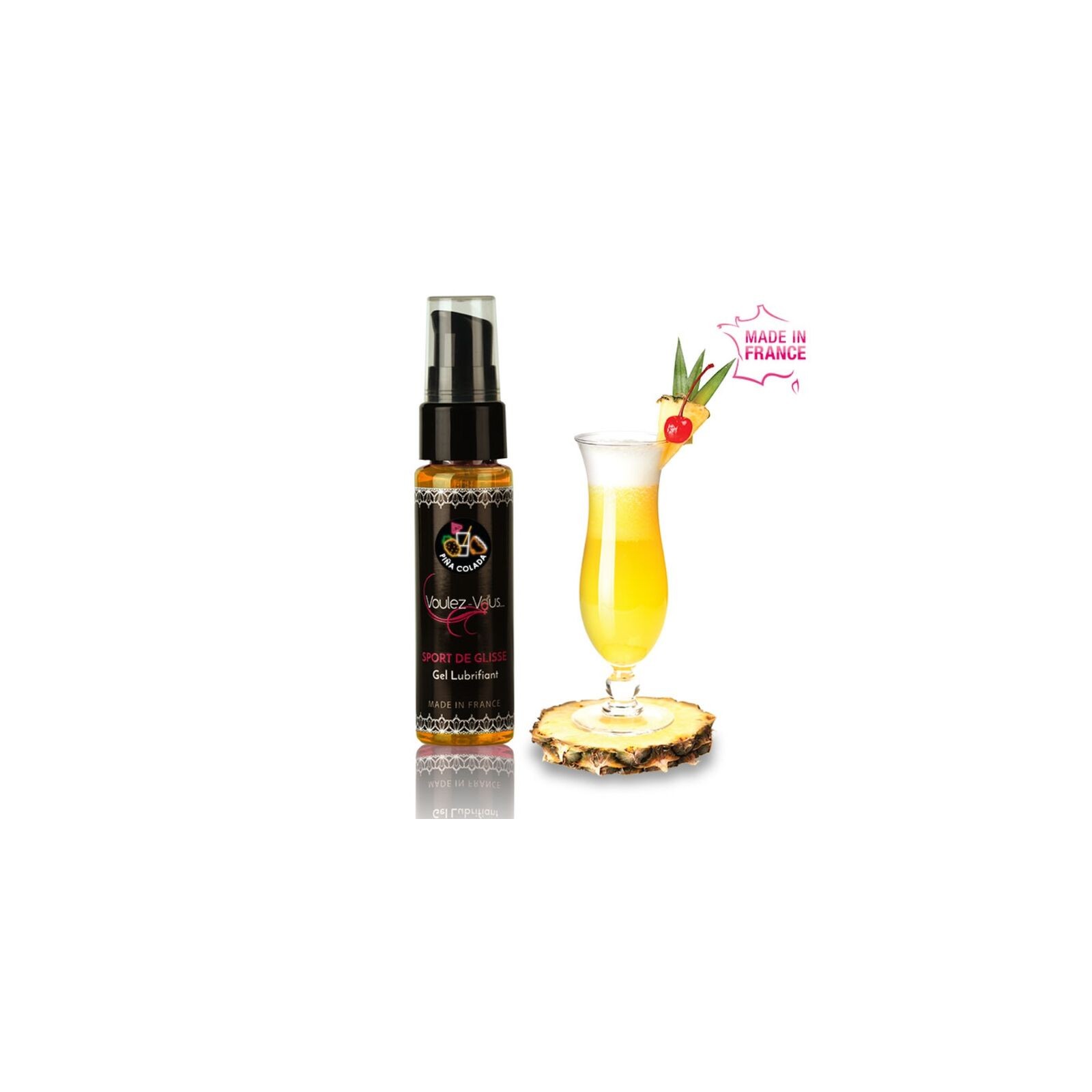 Voulez-vous Pineapple Colada Lubricant - Flavor Your Intimacy