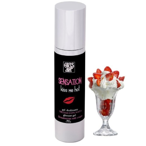 Sensation Natural Lubricant Strawberries with Cream 50ml